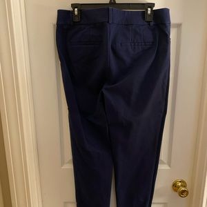 Navy LOFT marissa pants